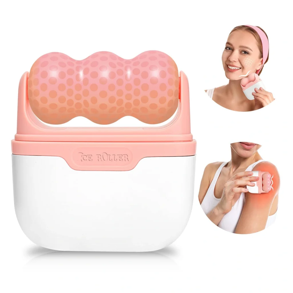 2in1 Ice Roller For Face Face Lifting Freeze Facial Massager